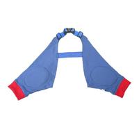 HAGJII Réglable Coudière pour Chien Doux Respirant Manchon pour Patte Protège-Coude pour Chien Soutien Confortable Chien Coude Protecteur Attelle pour Patte Avant(Bleu,M)