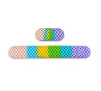 HAGJII Repose Poignet Clavier D'ordinateur, Silicone Support De Poignet, Tapis De Souris Ergonomique Pour Le Bureau, La Maison Et Le Soulagement De La Douleur(Colored)