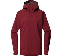 Haglöfs - Women's Breeze Proof Jacket - Veste imperméable - XL - carmine red