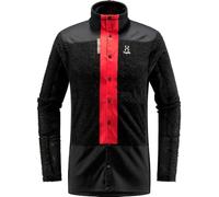 Haglöfs HAGLOFS 605258_4UF L.I.M ZT SYNC 2 MID JACKET Jacket Homme TRUE BLACK/ZENITH RED Taille XL