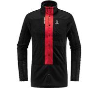 Haglöfs HAGLOFS 605258_4UF L.I.M ZT SYNC 2 MID JACKET MEN Jacket Homme TRUE BLACK/ZENITH RED Taille M