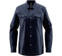 HAGLÖFS Haglofs Curious Hemp Shirt W - Femme - Bleu - taille XS- modèle 2025