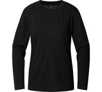 Haglöfs - Kaise Wool LS Tee - T-shirt en laine mérinos femme True Black - S