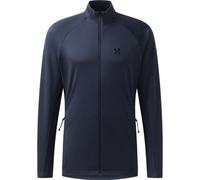 Haglöfs Veste Korp Mid – polaire légère zippée stretch – Bleu nuit XL Homme