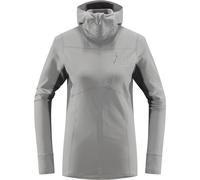 Haglöfs - L.I.M Mid Comp Hood - Polaire femme Concrete / Magnetite - XL