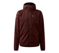 Haglöfs - L.I.M Mimic Barrier Hood - Doudoune homme Maroon Trail - XXL