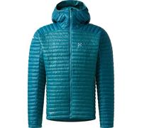 Haglöfs - Doudoune à capuche légère - L.I.M Mimic II Hood M Mountain Teal/Deep Teal pour Homme - Taille M - Bleu Bleu M
