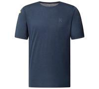 Haglöfs – T-shirt L.I.M Ridge – manches courtes léger et respirant – Homme S Bleu