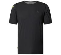 Haglofs T-shirt L.I.M Ridge à manches courtes léger et respirant Noir XL Homme