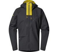 Haglöfs - L.I.M ZT II GTX Jacket - Pantalon imperméable homme Magnetite / Tech Yellow - M