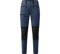 Haglöfs - Mid Standard Pant - Pantalon randonnée femme Tarn Blue / True Black - EU 36 - Regular