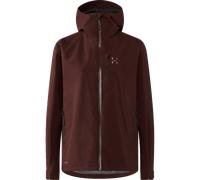 Haglöfs - Ozka Proof Jacket - Veste imperméable femme Maroon Trail - L