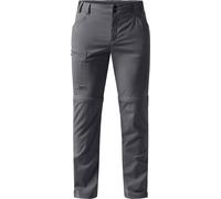 Haglöfs - Pantalon de randonnée résistant - Lite Standard Zip-Off II Pant M Magnetite pour Homme - Taille 46 FR - Gris Gris 46 FR