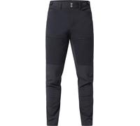 Haglöfs - Pantalon léger et durable de randonnée - Alert Mid Pant M True Black pour Homme - Taille 46 FR - Noir Noir 46 FR