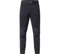 Haglöfs - Pantalon léger et durable de randonnée - Alert Mid Pant M True Black pour Homme - Taille 52 FR - Noir Noir 52 FR