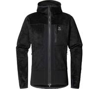 Haglöfs - Polaire à capuche Polartec® - Vassi Mid Hood M True Black - Taille L - Noir Noir L