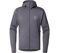 Haglöfs - Polaire légère et respirante - L.I.M Mid Multi II Hood Men Magnetite pour Homme - Taille S - Gris Gris S