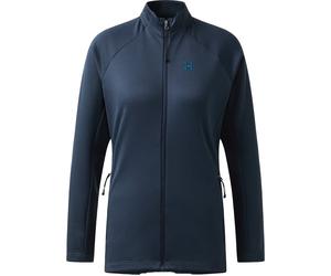Haglöfs - Polaire stretch et respirante - Korp Mid Jacket W Tarn Blue pour Femme - Taille M - Navy Navy M