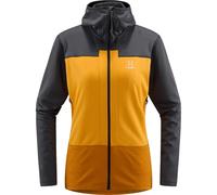 HAGLÖFS Roc Flash Mid Hood W - Femme - Gris / Jaune / Orange - taille XS- modèle 2023