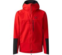 Haglöfs - ROC Sight Softshell II Jacket - Veste softshell homme Tech Red / True Black - XL