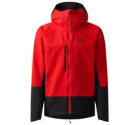 Haglöfs - Roc Sight Softshell II Jacket - Veste softshell - S - tech red / true black