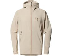 Haglöfs - Rosson Softshell Hood - Veste softshell homme Chalk Beige - XXL
