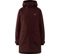 Haglöfs - Salix Proof Mimic II Parka - Veste hardshell femme Maroon Trail - XS