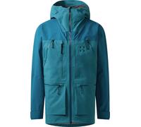 Haglöfs - Veste de freeride en GORE-TEX Pro - Vassi GTX Pro II Jacket M Mountain Teal/Deep Teal pour Homme - Taille S - Bleu Bleu S