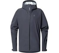 Haglöfs - Veste de randonnée - Rosson Proof Jacket Men True Black pour Homme - Taille S - Noir Noir S