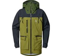 Haglöfs - Veste de ski freeride en GORE-TEX PRO - Vassi GTX Pro Jacket M Olive Green/True Black pour Homme - Taille S - Vert Vert S