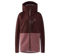 Haglöfs - Women's Alper Proof Jacket - Veste de ski - XL - maroon trail / misty mauve