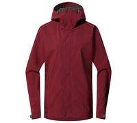 Haglöfs - Women's Breeze Proof Jacket - Veste imperméable - L - carmine red