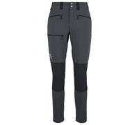 Haglöfs - Women's Mid Slim Pant - Pantalon de trekking - 44 - Regular - magnetite / true black