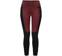 HAGLOFS 604516_4FP FJELL Hybrid Q Tights Pants Femme Maroon Red/True Black Taille XS