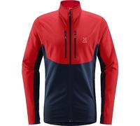 HAGLOFS 604819_4XD ROC SHEER MID JACKET MEN Jacket Homme ZENITH RED/TARN BLUE Taille XL