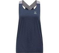 HAGLOFS 605159_3N5 Ridge Q Tank Sweatshirt Femme TARN Blue Taille XS