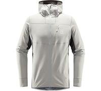 Haglofs 605254_38G L.I.M Mid COMP Hood Sweatshirt Homme Concrete/Magnetite Taille M