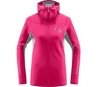 HAGLOFS 605255_4UG L.I.M MID COMP HOOD WOMEN Jacket Femme ULTRA PINK/CONCRETE Taille XL