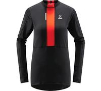 HAGLOFS 605263_4UF L.I.M ZT Base Thermal Shirt Femme True Black/Zenith Red Taille S