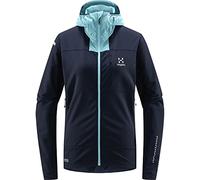 HAGLOFS 605377_4RJ L.I.M HYBRID SOFTSHELL JACKET Jacket Femme TARN BLUE/FROST BLUE Taille XS