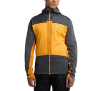 HAGLOFS 606047_5M4 ROC FLASH MID Jacket Homme MAGNETITE/SUNNY YELLOW Taille XL