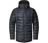 Haglofs - Doudoune en duvet naturel - ROC Flash Down Hood M True Black pour Homme - Taille S - Noir Noir S
