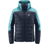 Haglofs L.I.M Down Hood Femme Bleu - Doudounes outdoor femmes S