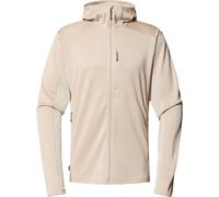 Polaire haglofs l i m mid fast ii hood beige homme
