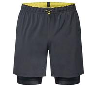 Haglofs L.I.M Tempo Trail 2-In-1 Shorts Homme Noir - Shorts 2 en 1 de running hommes S