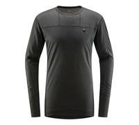 Haglofs Natural Blend Tech Crew Neck Homme Noir - Base-layers outdoor hommes XL