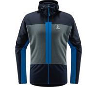Haglofs Roc Flash Mid Hood Homme Bleu-gris - Vestes outdoor hommes M
