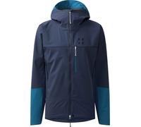 Haglofs - Veste d'alpinisme softshell - ROC Sight Softshell II Jacket M Tarn Blue/Deep Teal pour Homme en Nylon - Taille M - Navy Navy M