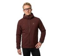 Haglöfs - Mimic Alert Hood - Doudoune homme Maroon Trail - L