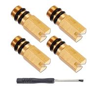 HAGNA 2 baguettes de détection en cuivre pur, tiges de radiesthésie pour recherche d eau ou d objets, outil de prospection traditionnel, accessoire pour exercices de sensibilité